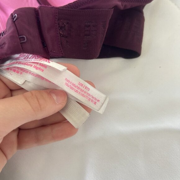 PINK Victoria's Secret Women's Burgundy Bra - Picture 6 of 7